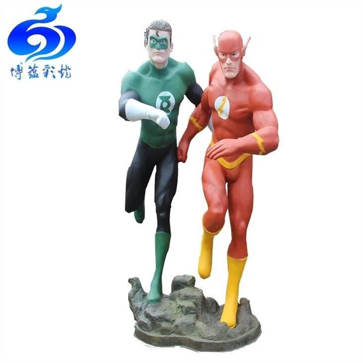 Park Decoration Resin Cartoon Movie Fiberglass Life Size Statue